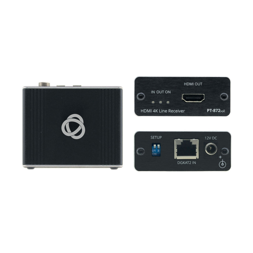 Kramer PT-871/2xr-KIT 4K HDR HDMI Compact PoC Extender over Long–Reach DGKat 2.0