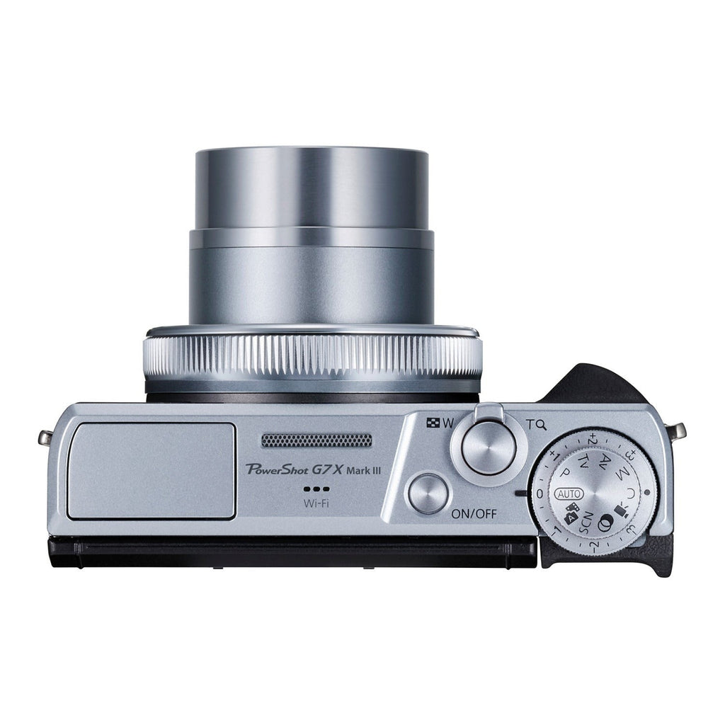 Canon PowerShot G7X Mark III Digital Camera with 4.2x Optical Zoom Lens (Silver)