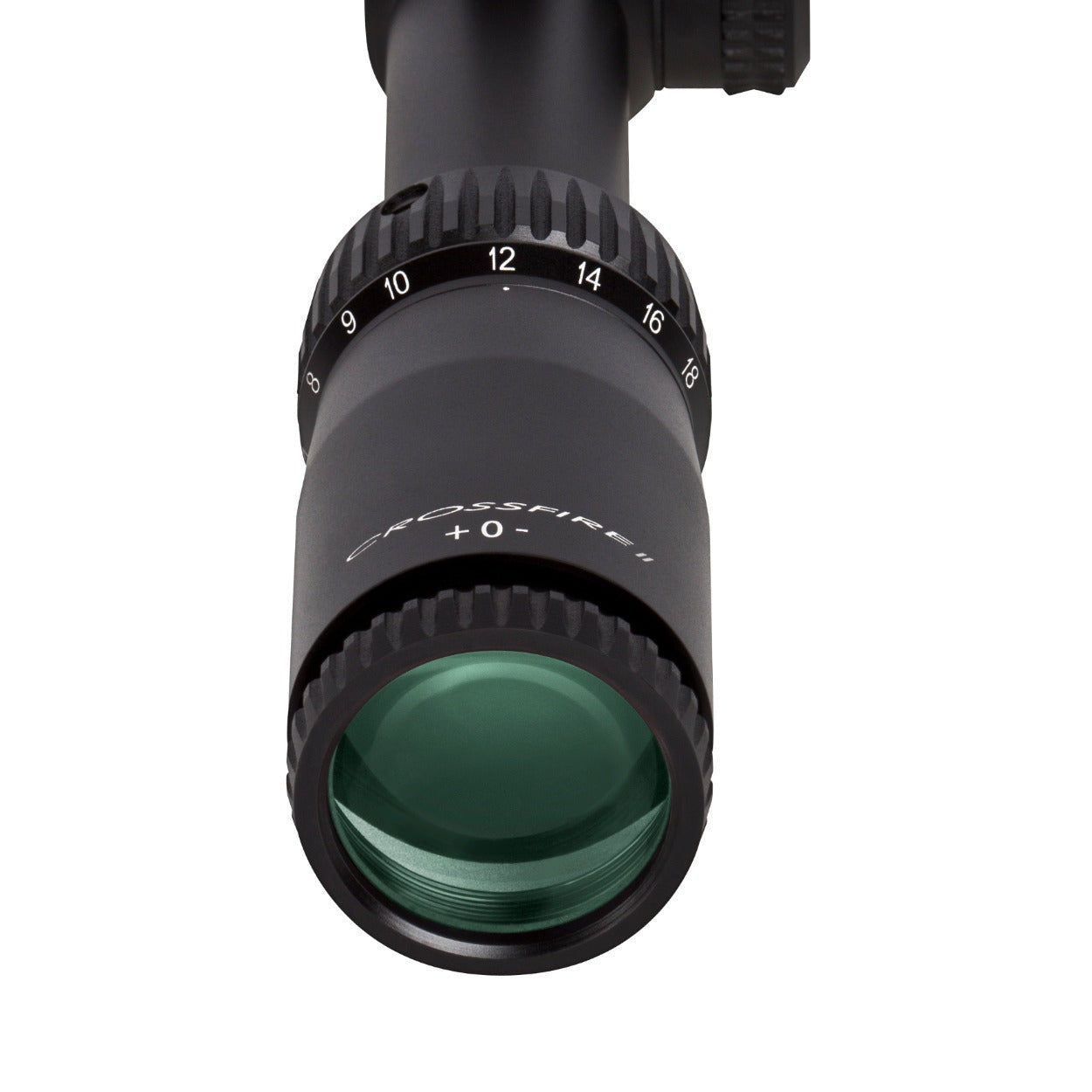 Vortex Crossfire II 6-18x44 AO Riflescope with 1-inch Scope Rings and Hat