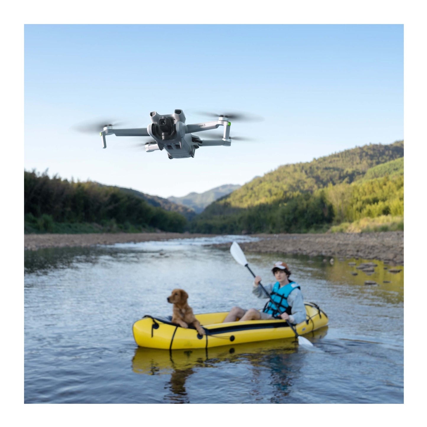 DJI Mini 3 Camera Drone with DJI Care Refresh 2-Year Plan for DJI Mini 3 (Physical Card) Bundle