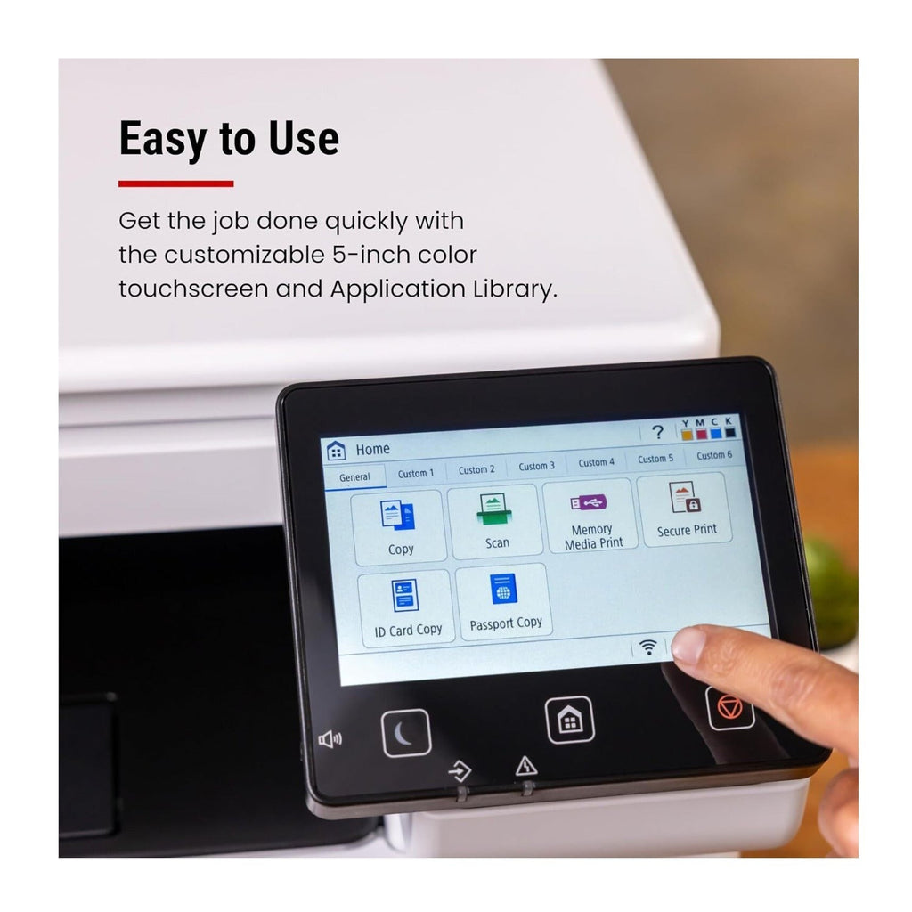 Canon imageCLASS MF665Cdw Color Laser Printer with Wireless Duplex 26ppm (White)