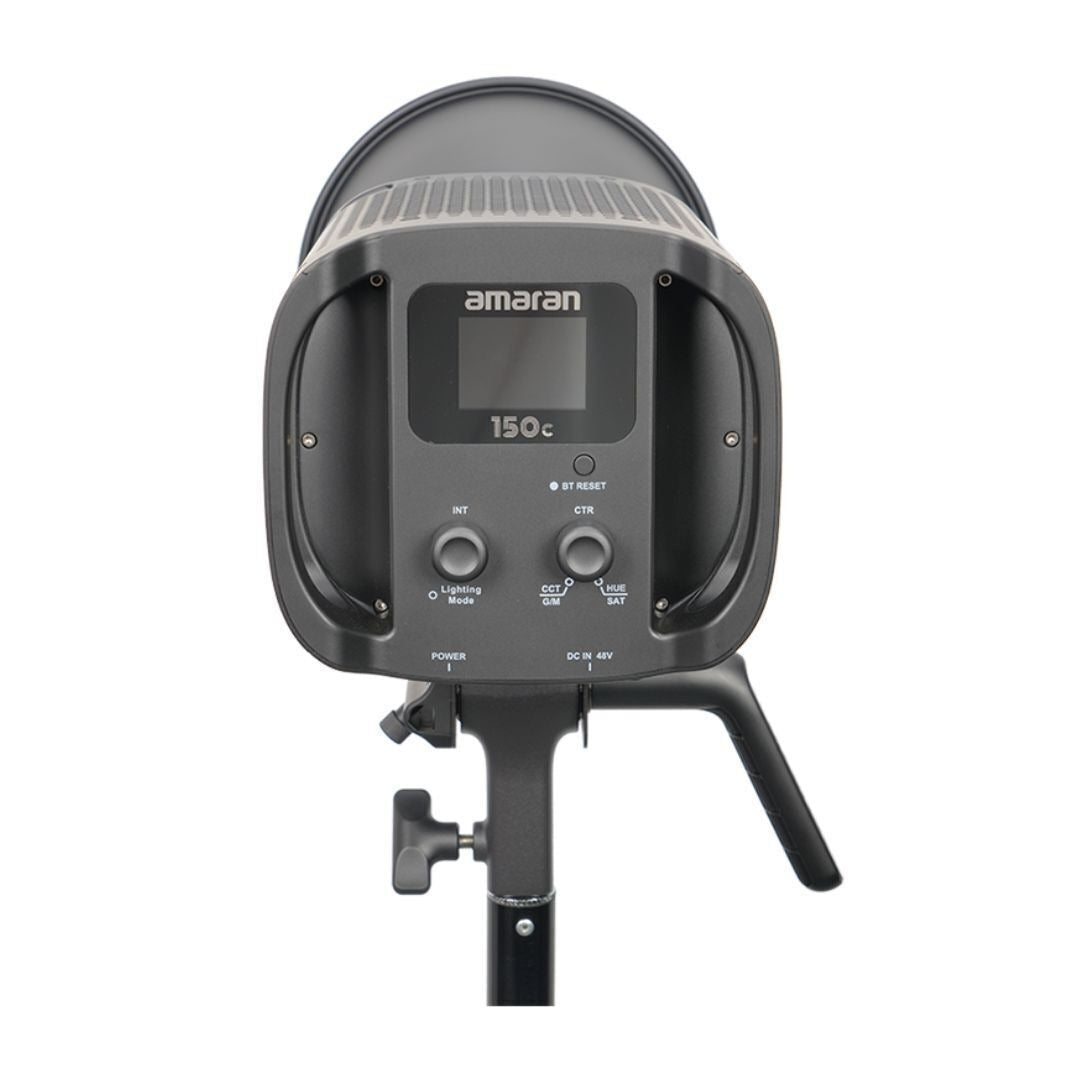 Aputure amaran 150c RGBWW Full-Color 150W Output Bowens Mount Point-Source LED (Charcoal)