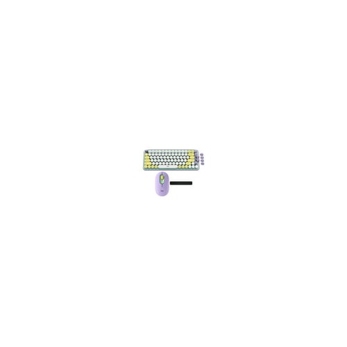Logitech POP Keys Wireless Mechanical Keyboard and POP Mouse Bundle