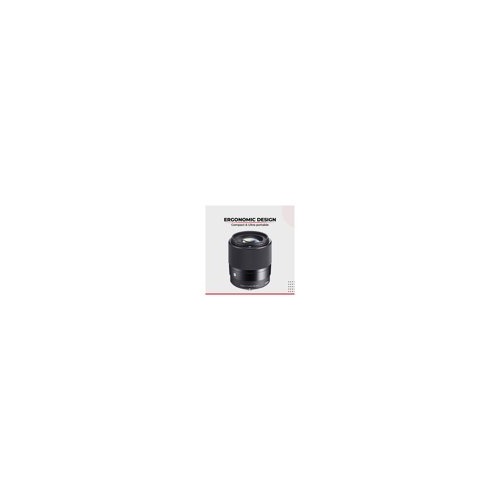 Sigma 30mm f/1.4 DC DN Contemporary Lens for Canon EF-M and 64GB SD Card Bundle