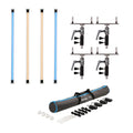 Nanlite PavoTube II 30C 4' LED Tube 4-Light Kit Bundle with Pavotube Holder