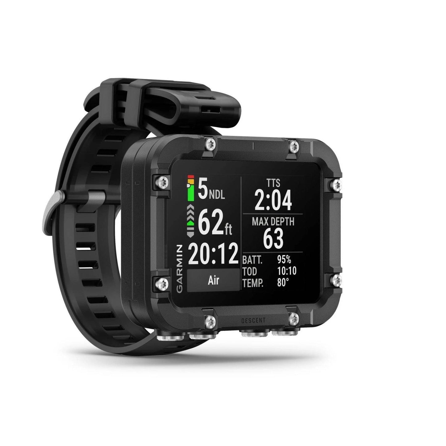 Garmin Descent X30 Rugged Dive Computer with 2.4-Inch Color Display (Black)