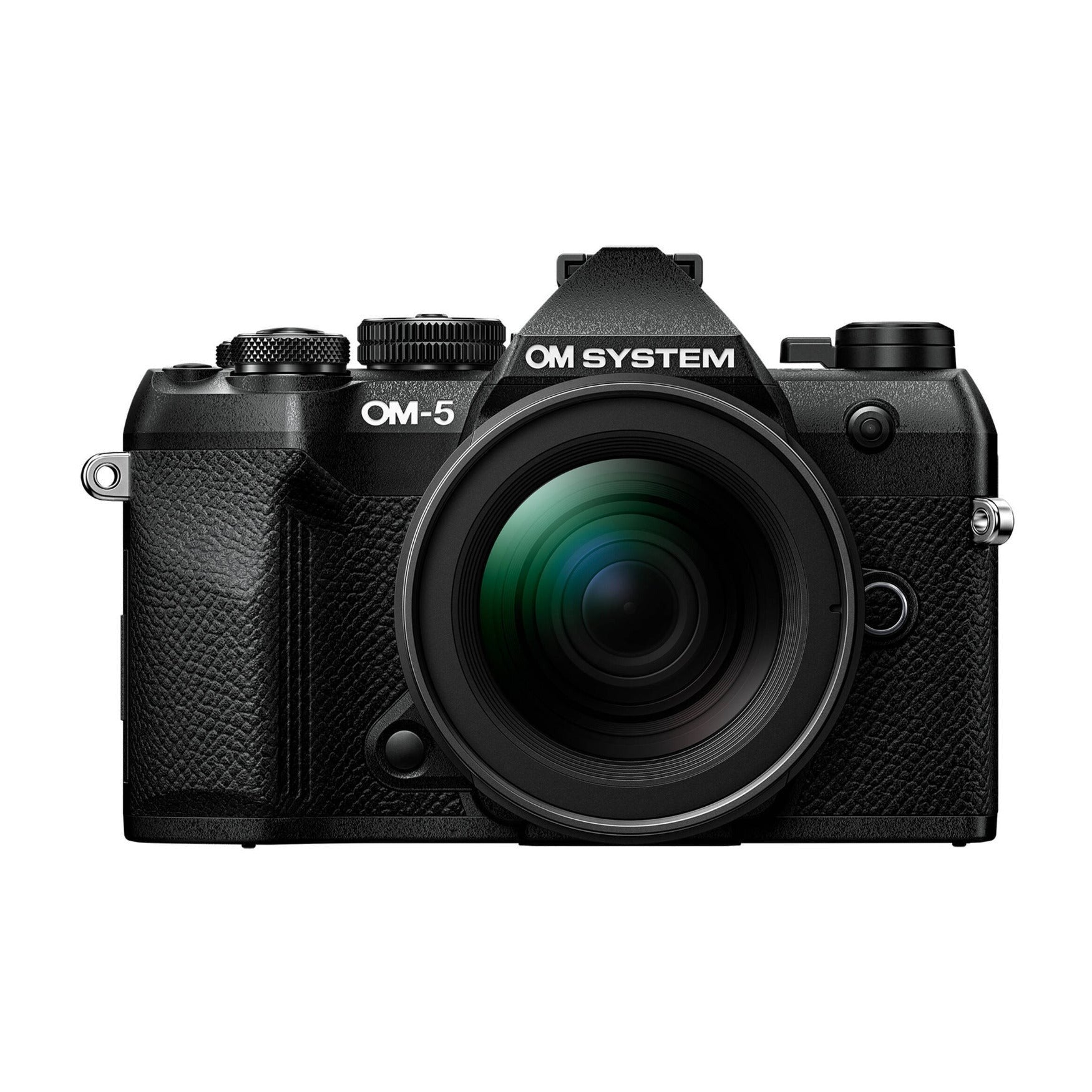 OM SYSTEM OM-5 Mark II Camera with 12-45mm f/4 Lens (Black) & 40-150mm f/4 Lens