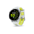 Garmin Forerunner 970 Titanium DLC and Whitestone/Translucent Amp Yellow Band