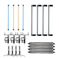 Nanlite PavoTube II 30C 4' LED Tube 4 Light Kit and Accessories Bundle