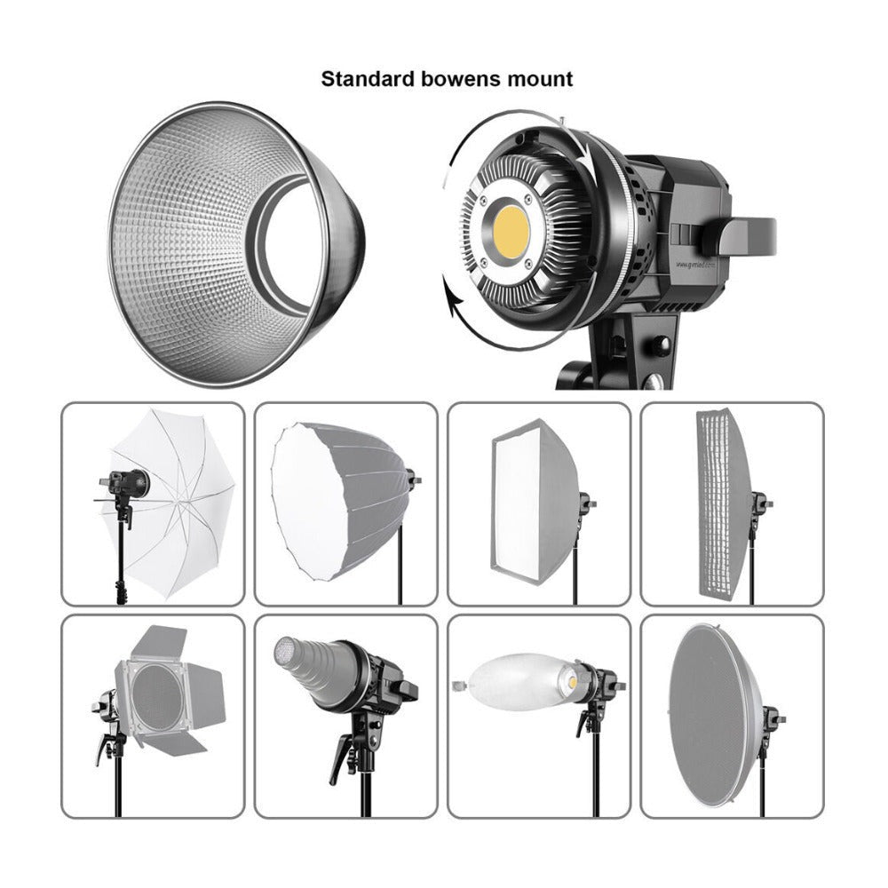 GVM LED Video Soft Light Daylight-Balanced LS-p80s LED 1-Light Kit with Umbrella