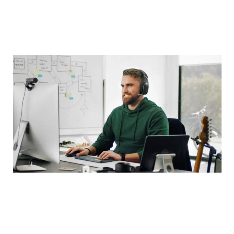 Logitech Zone Vibe 100 Lightweight Noise Canceling Headphones (Graphite)
