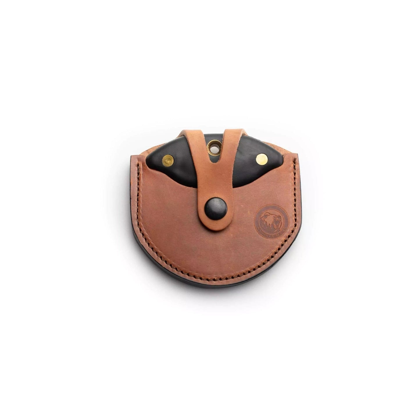 Knives of Alaska Magnum Ulu Knife - D2 High Carbon Steel with Leather Sheath