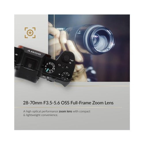 Sony Alpha a7II Mirrorless Digital Camera with 28-70mm Lens and Tripod Bundle