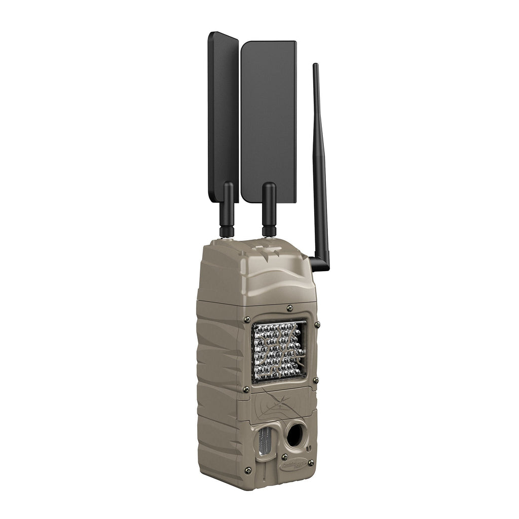 Cuddeback CuddeLink Cell Trail Camera AT&T Medium Bundle w/Solar Power Banks, Mounts Bundle