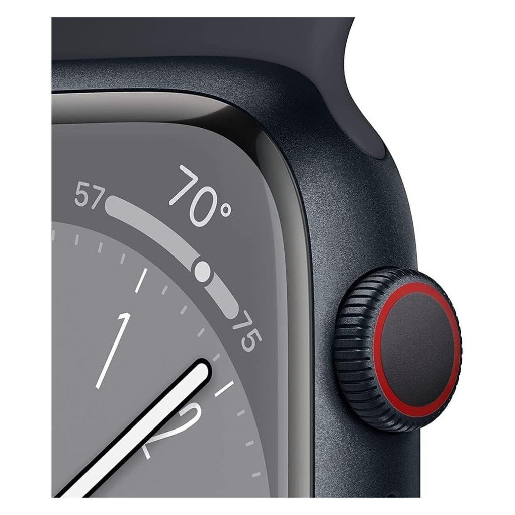 Apple Watch Series 8 GPS 45mm Aluminum Case with Sport Band (Midnight) (Used)
