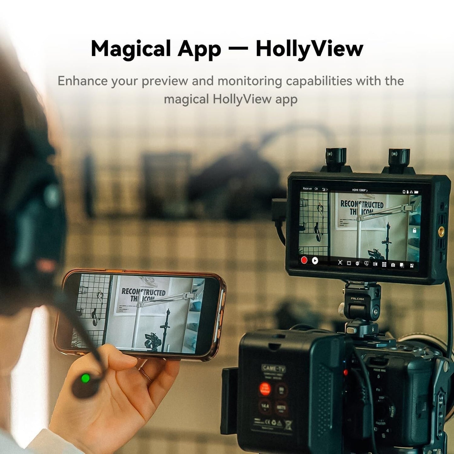 Hollyland Mars M1 Enhanced 5.5" Wireless Transceiver Monitor