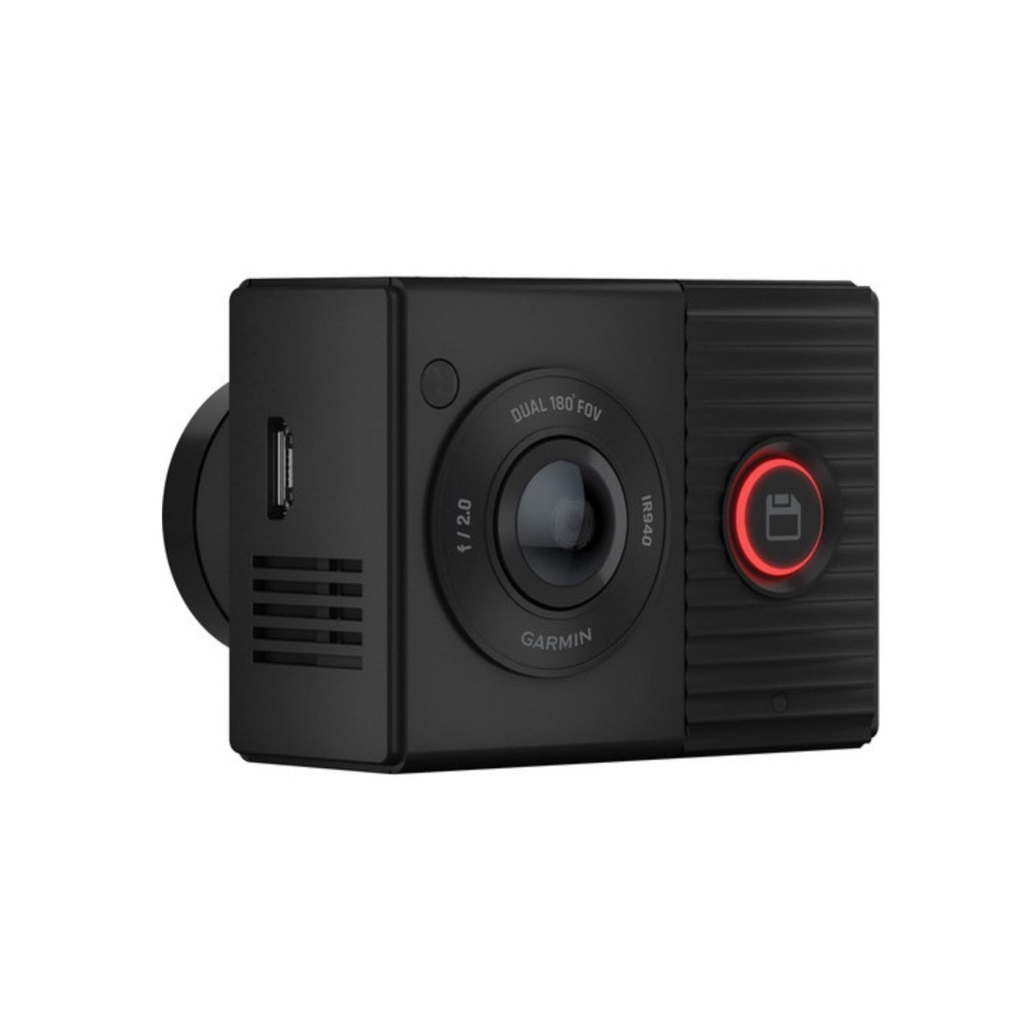 Garmin Dash Cam Tandem with 180-Degree Field of View and Built-In GPS Logger
