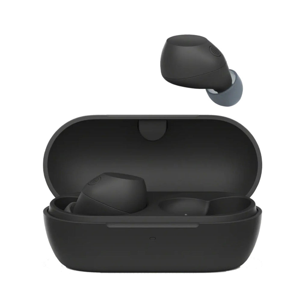 Sony Truly Wireless Noise-Canceling Earbuds (Black) Bundle with Case