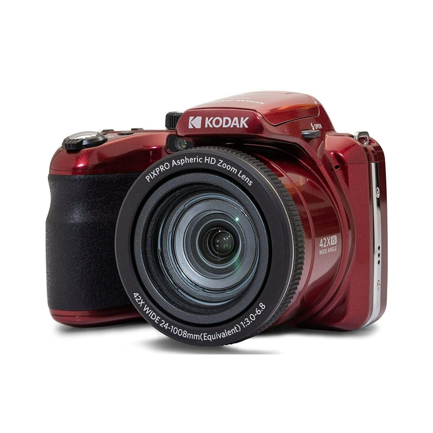 Kodak PIXPRO AZ425 Astro Zoom Camera (Red) with 32GB Memory Card and Accessory Bundle