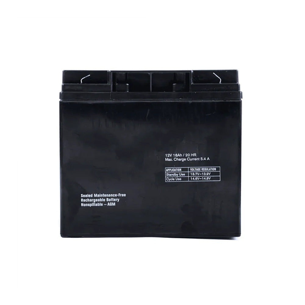 Spartan 12V Spill-proof Sealed Lead Acid (SLA) External Battery with 18 Amp-Hrs