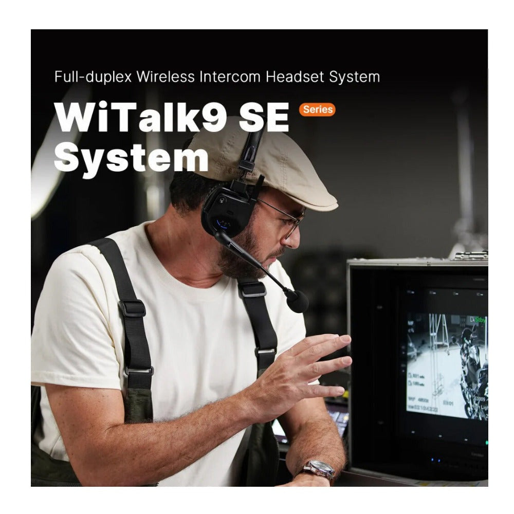 Saramonic WiTalk9 SE-3S 5-Person Full-Duplex Wireless Intercom System (2.4 GHz)