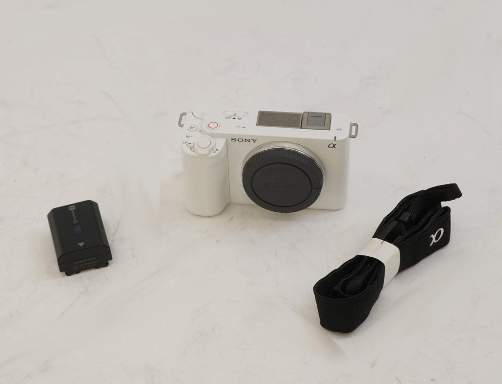 Sony Alpha ZV-E10 II APS-C Mirrorless Content Creators Camera Body (White) (Used)