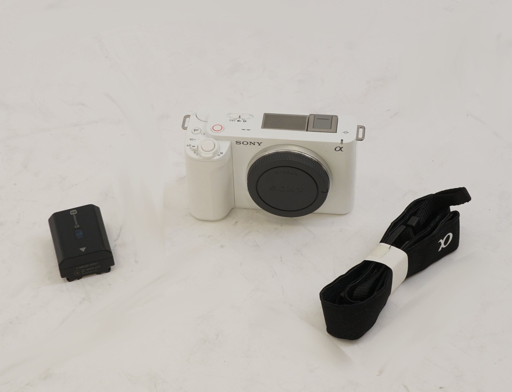 Sony Alpha ZV-E10 II APS-C Mirrorless Content Creators Camera Body (White) (Used)