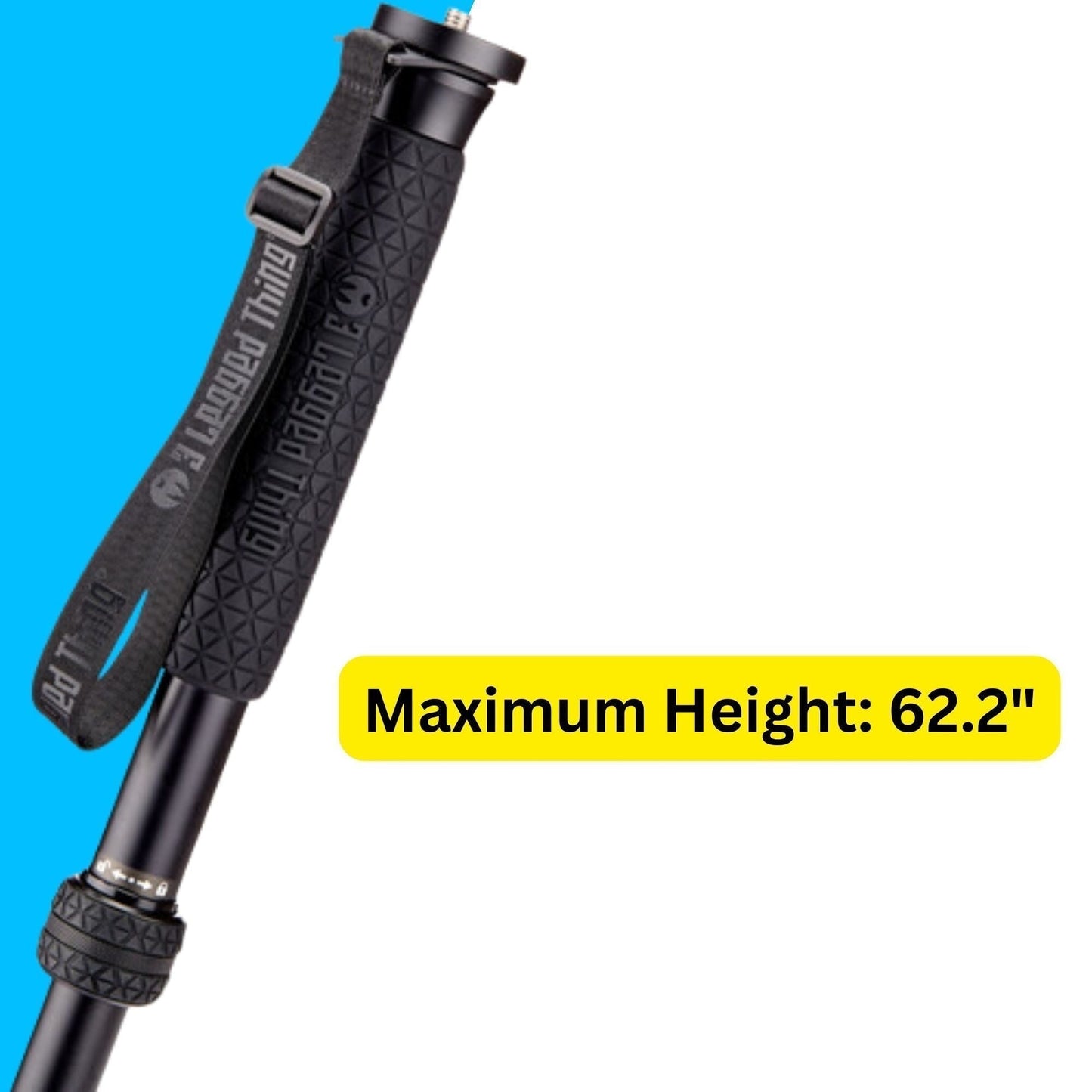 3 Legged Thing Punks Taylor 2.0 Magnesium Alloy 5-Section Monopod with Rugged Foot Stabilizer