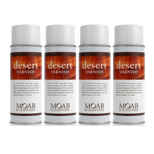 Moab Desert Varnish Spray (400ml, 4-Pack)