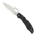 Spyderco Cara Cara 2 PlainEdge Black Knife with Emerson Opener and FRN Handle