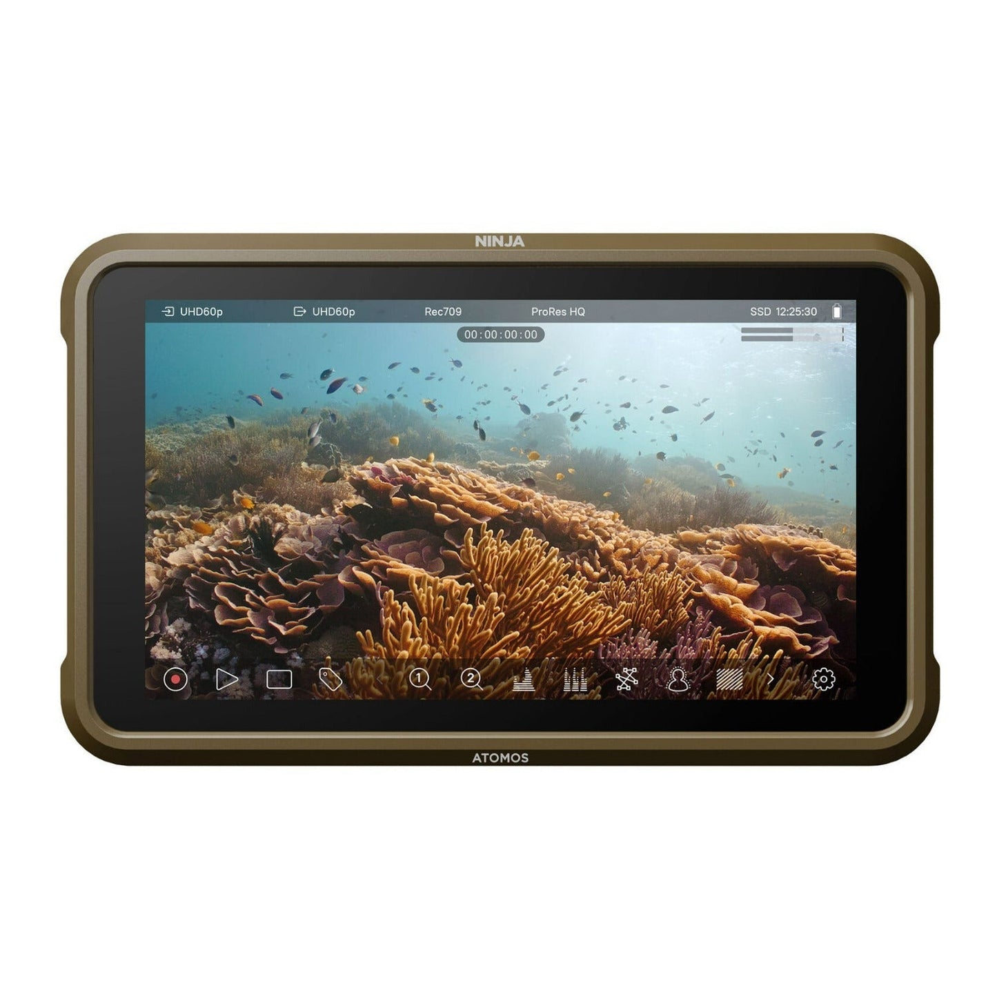 Atomos Ninja 5.2" 4K HDMI Recording Monitor with SSDmini (1TB), Docking Station, Batteries, Charger,