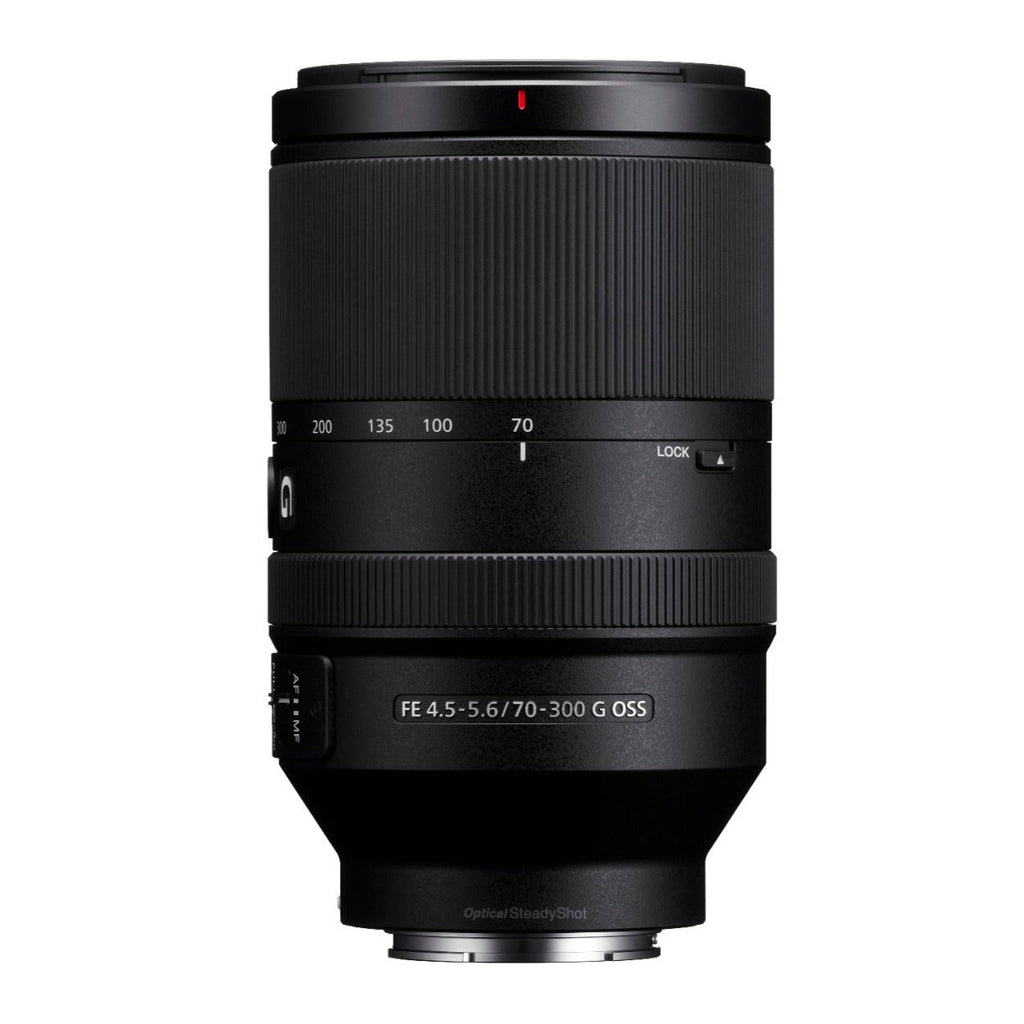 Sony FE 70-300mm f/4.5-5.6 G OSS E-Mount Telephoto Zoom Lens and 64GB SD Card Bundle