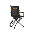 MUDDY Outdoors Swivel Ground Seat with Adjustable Legs 360 Degree Hunting Chair