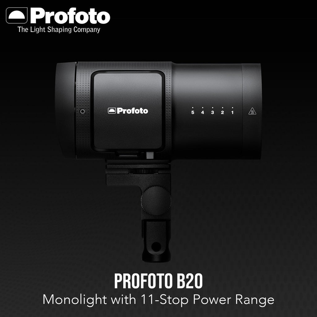 Profoto B20 Monolight Bundle with Softbox, Softgrid and Battery