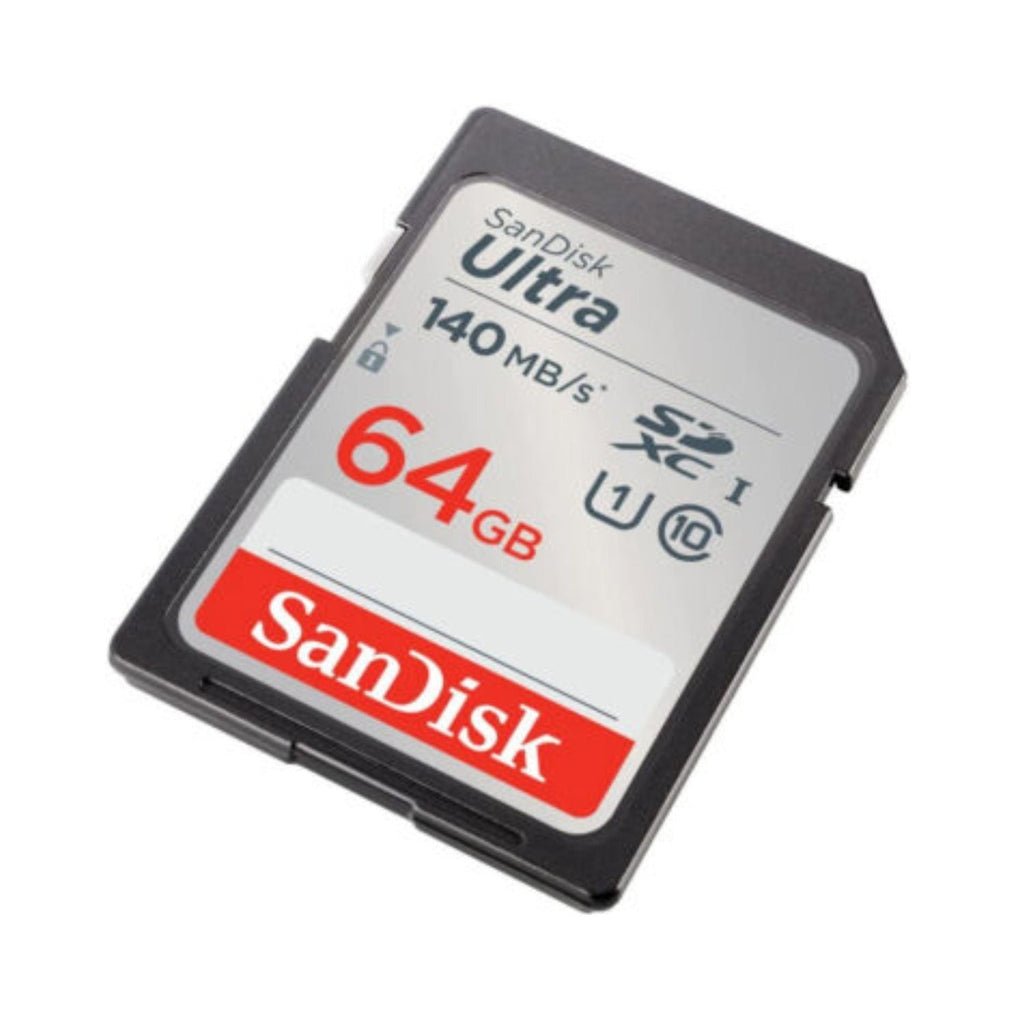 SanDisk 64GB Ultra Class 10 UHS-I SDXC Memory Card (10-Pack) with Card Reader