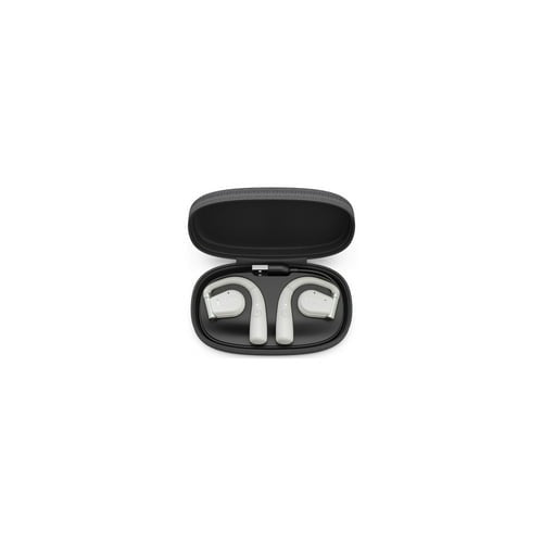 Cleer ARC Open-Ear Ear Hook Design Flexible Hinge Touch Control True Wireless Earbuds (White)
