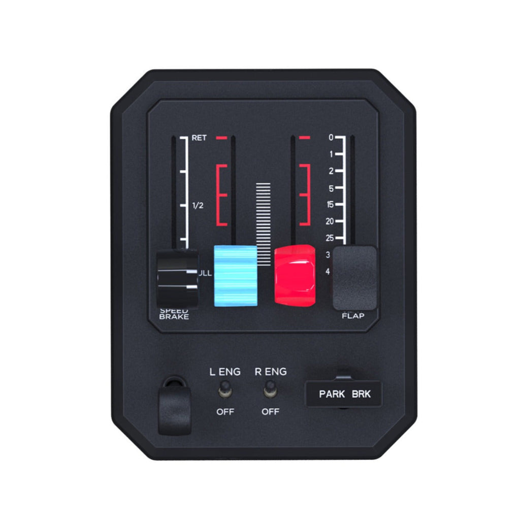 Honeycomb Aeronautical Foxtrot Throttle Box for Foxtrot Black Aviation Stick