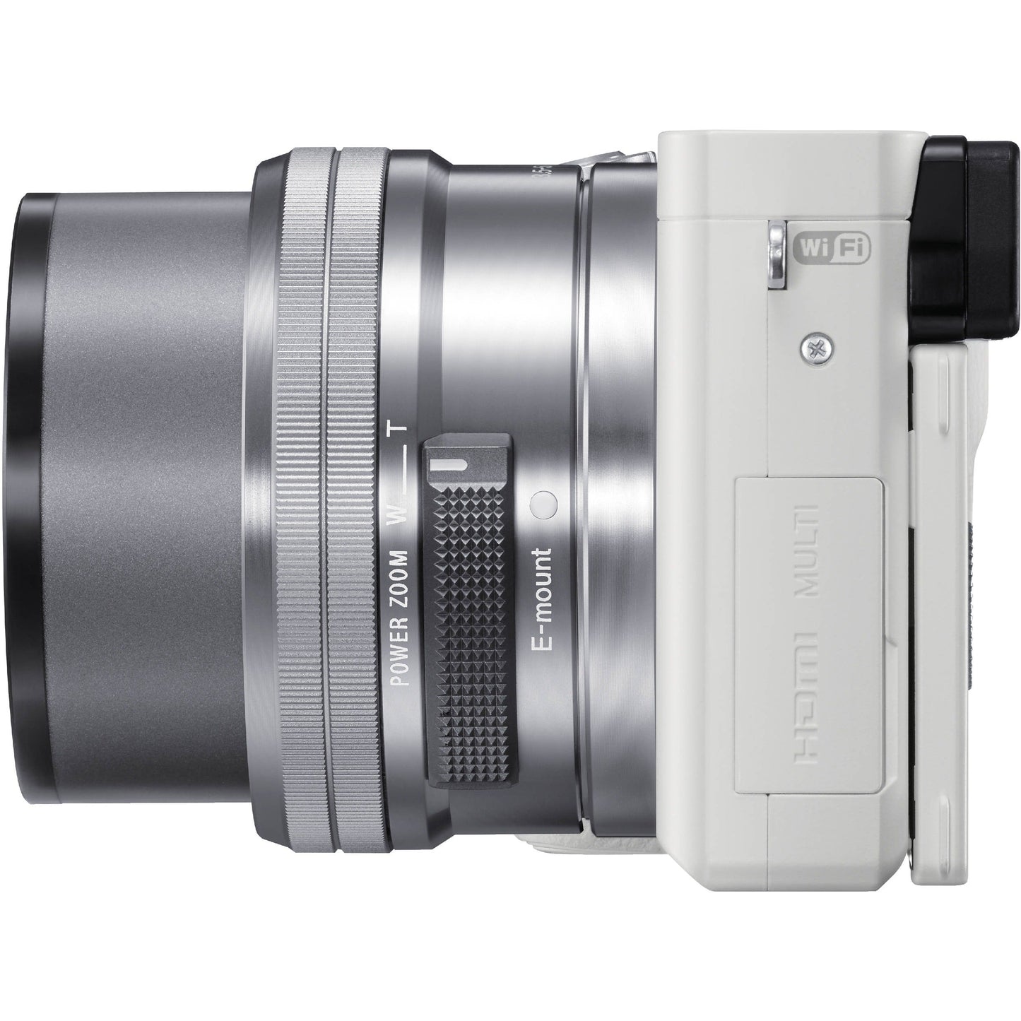 Sony Alpha a6000 24.3MP Mirrorless Digital Camera with 16-50mm Lens (White)