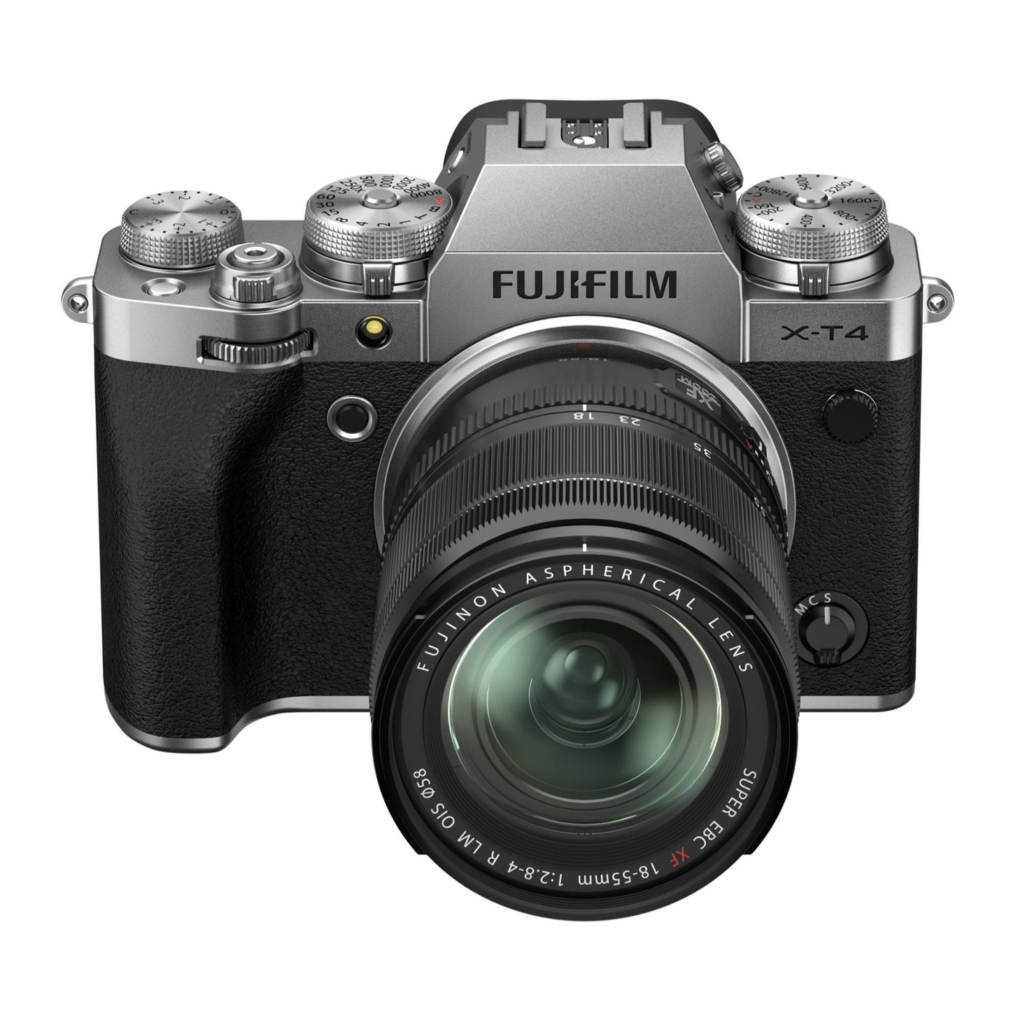 Fujifilm X-T4 Mirrorless Digital Camera with XF 18-55mm f/2.8-4 Lens Kit (Silver)