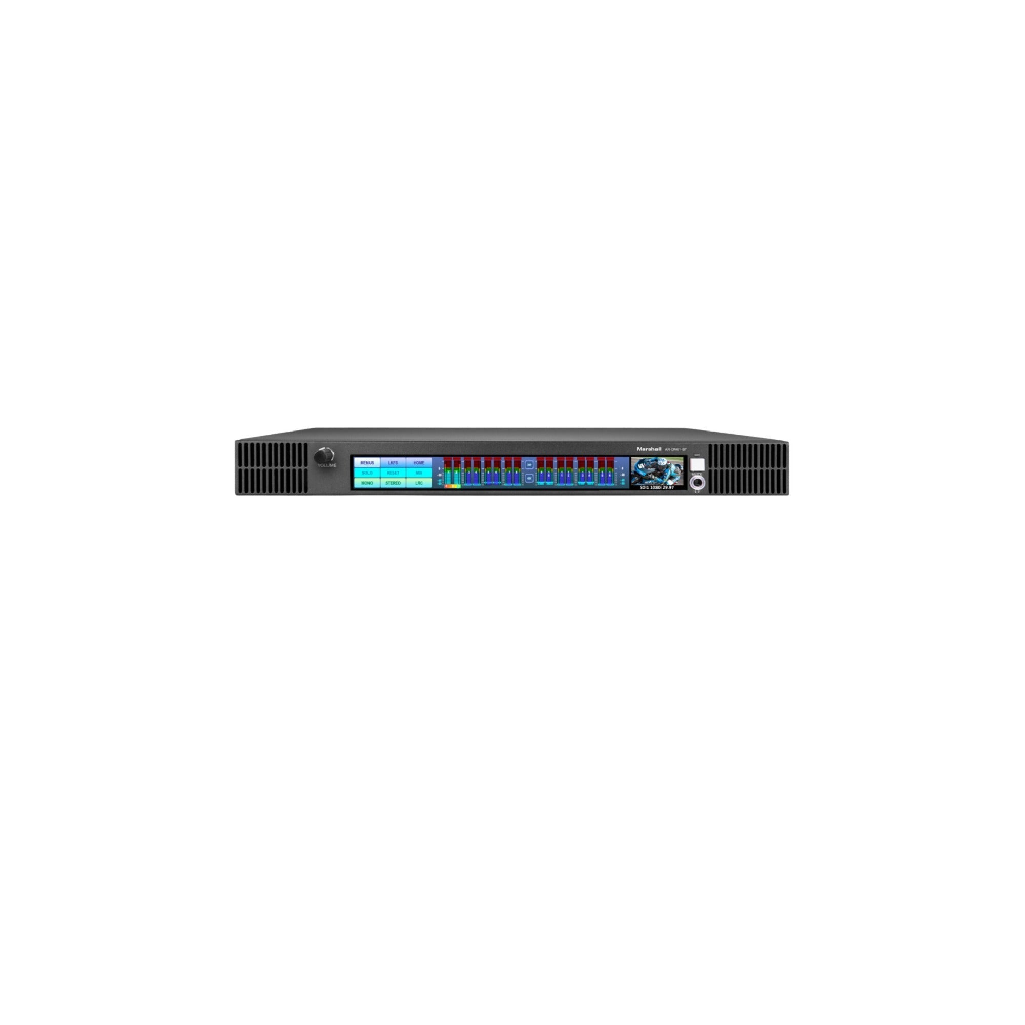 Marshall Electronics ARDM61-BT-64DT Digital Audio Monitor with Dante Module