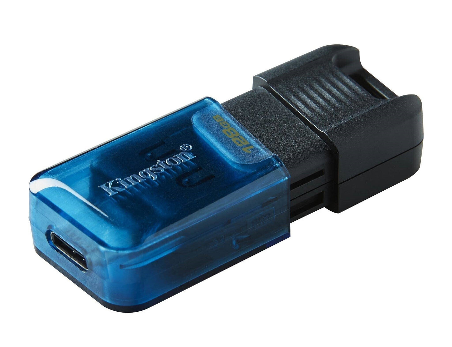 Kingstone 128GB DataTraveler 80 M Flash Drive for USB Type-C Devices with Up To 200MB/s Read Speed