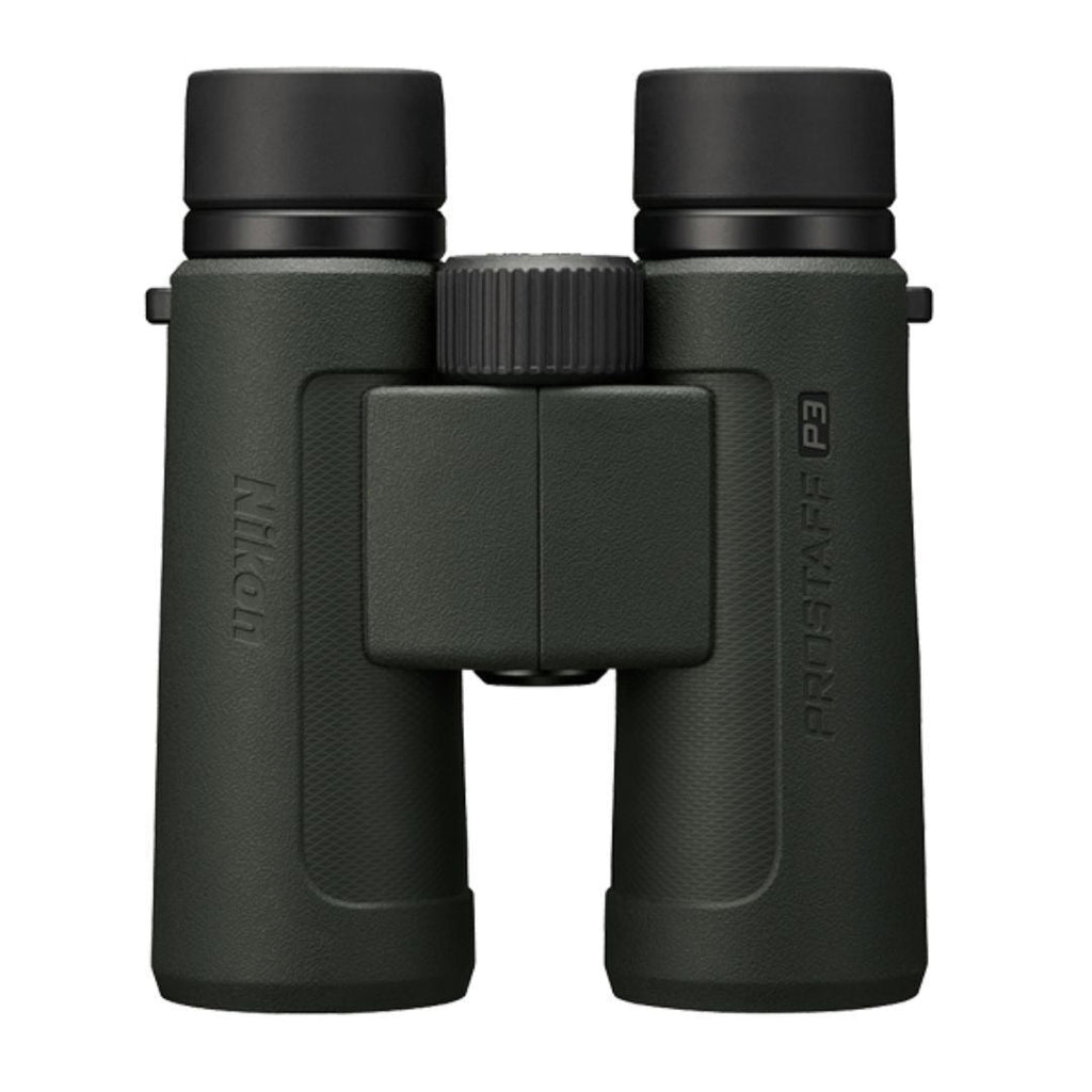 Nikon PROSTAFF P3 10x42 Waterproof/Fogproof Binoculars, Silver-Alloy Coating (Black) (Certified Refurbished)