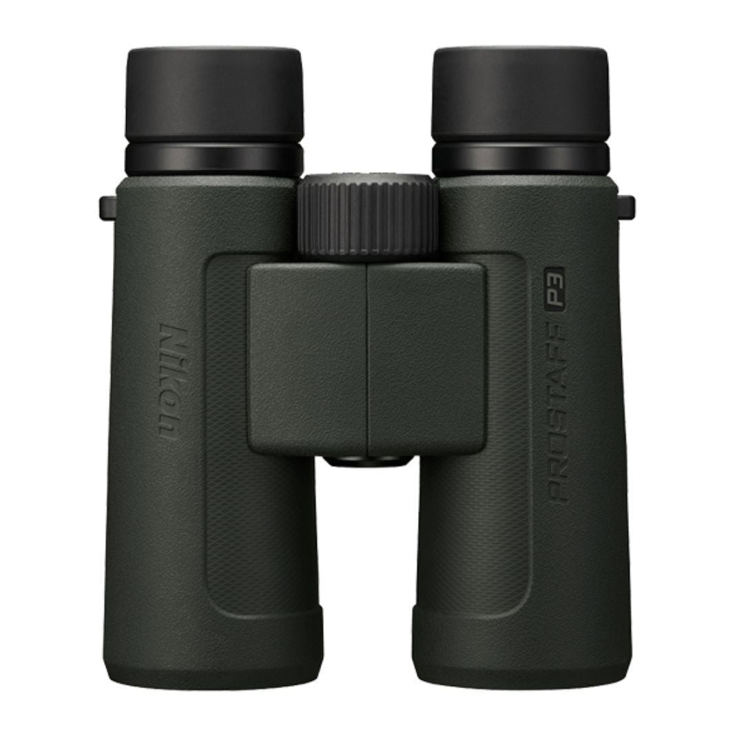 Nikon PROSTAFF P3 10x42 Waterproof/Fogproof Binoculars, Silver-Alloy Coating (Black) (Certified Refurbished)