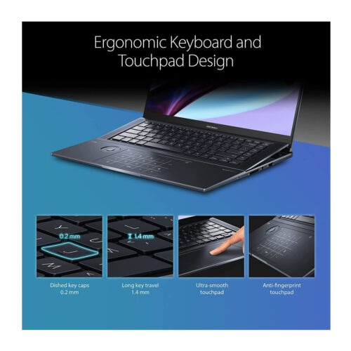 Asus ZenBook Pro 16-Inch 4K OLED 3840x2400 Resolution 2 TB Storage Touchscreen Notebook