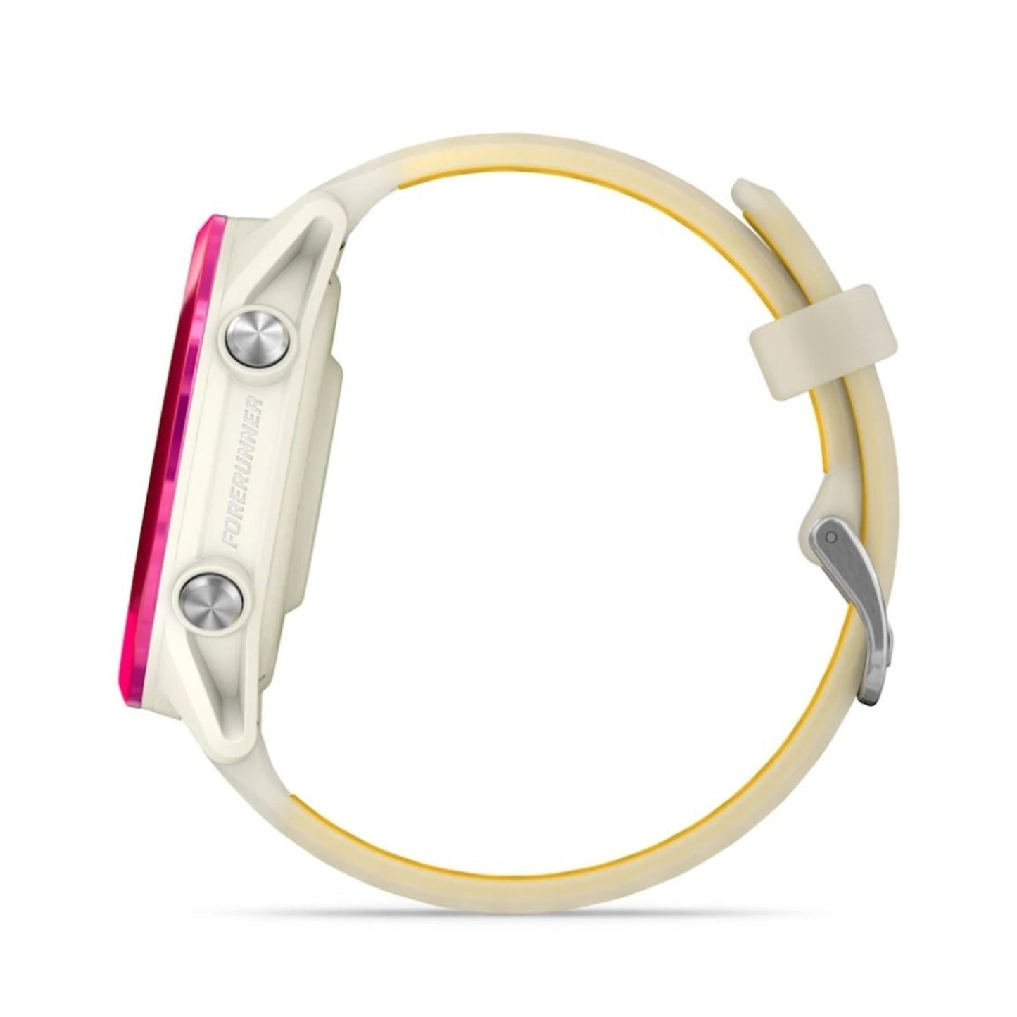 Garmin Forerunner 570 - 42mm Raspberry Aluminum with Translucent Bone/Mango Band