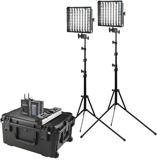 Westcott Flex Cine DMX 2-Light Travel Kit (1' x 1', Bi-Color)