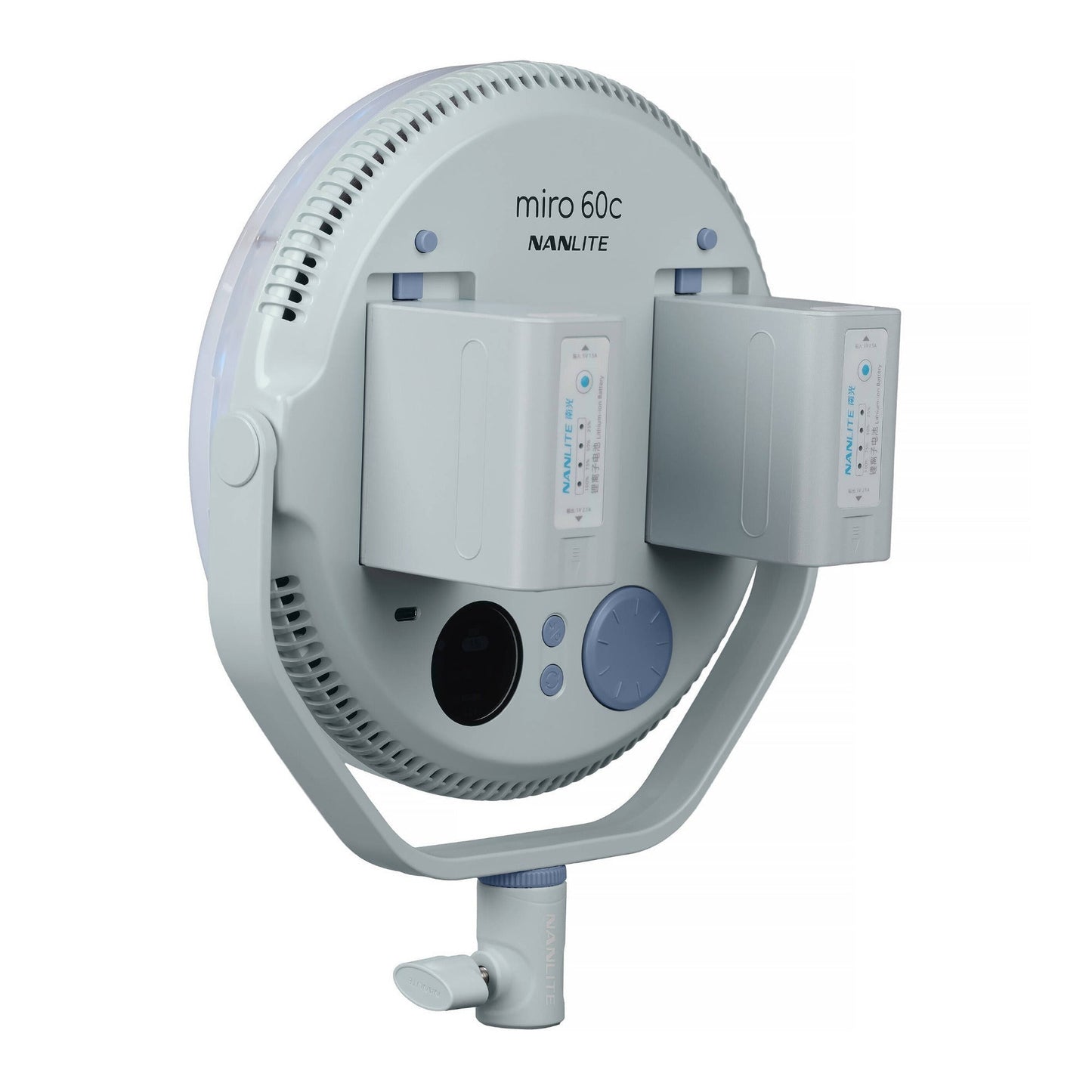 Nanlite miro 60C LED Full-Color Round Panel Light (Mint Blue)