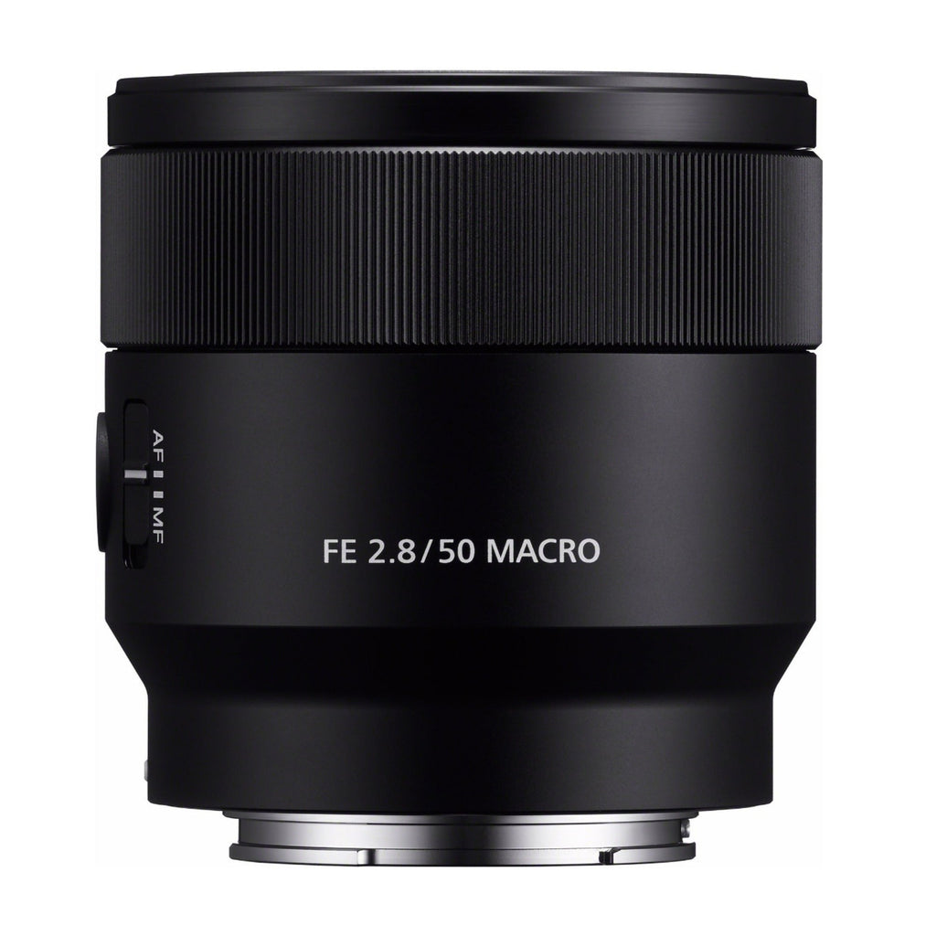 Sony SEL50M28 FE 50mm f/2.8 Macro Lens and 64GB SD Card