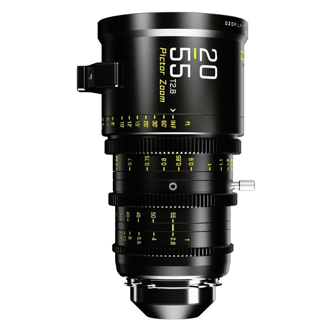 DZOFilm Pictor Zoom 20-55mm and 50-125mm T2.8 Super 35 Lens Bundle (PL and EF Mount, Black)