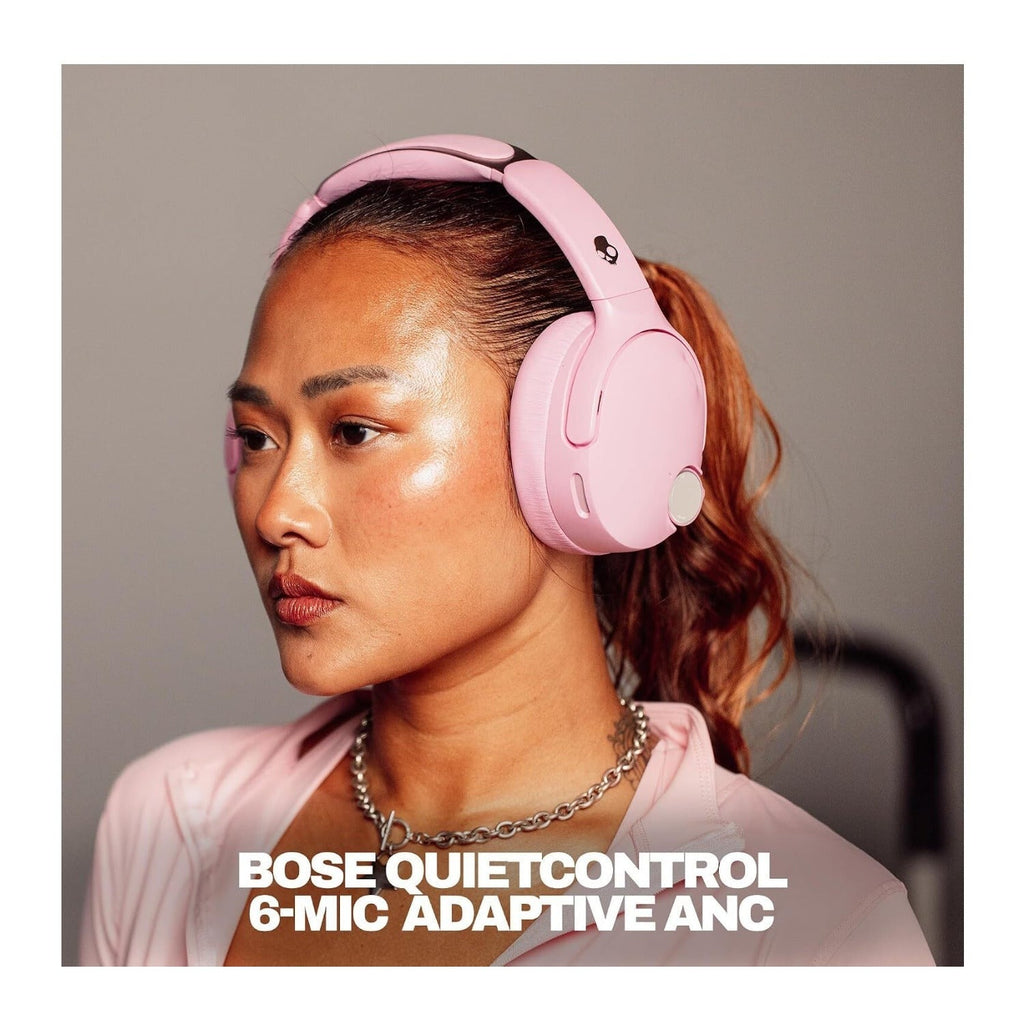 Skullcandy Crusher 1080 ANC Wireless Bluetooth Over-Ear Headphones (Candy)